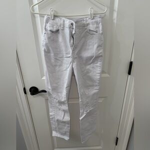 Art Class White Distressed Skinny Jeans